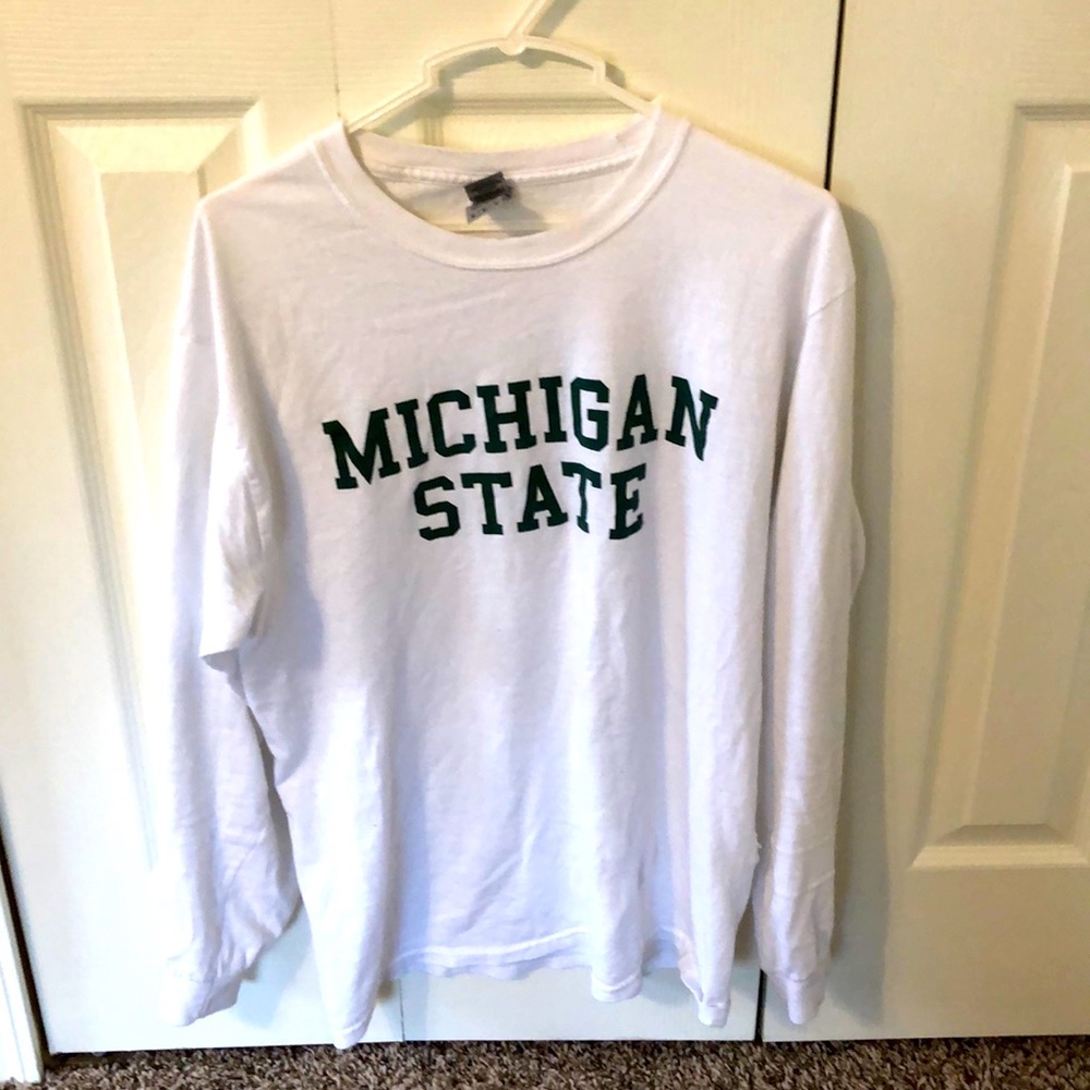 Michigan state long sleeve tee